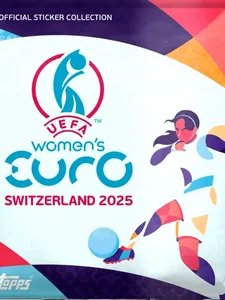 Copertina dell'album: Topps Official Women's Euros 2025 Sticker Collection
